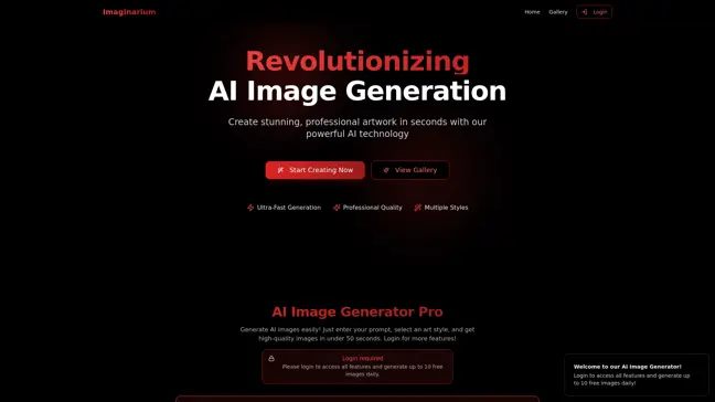 GenerateurImageAI - Main Image