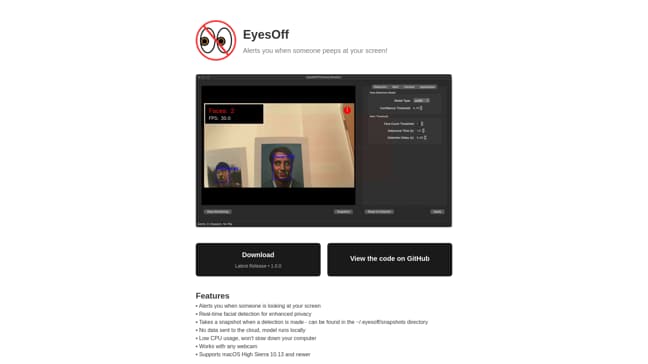 EyesOff - Main Image