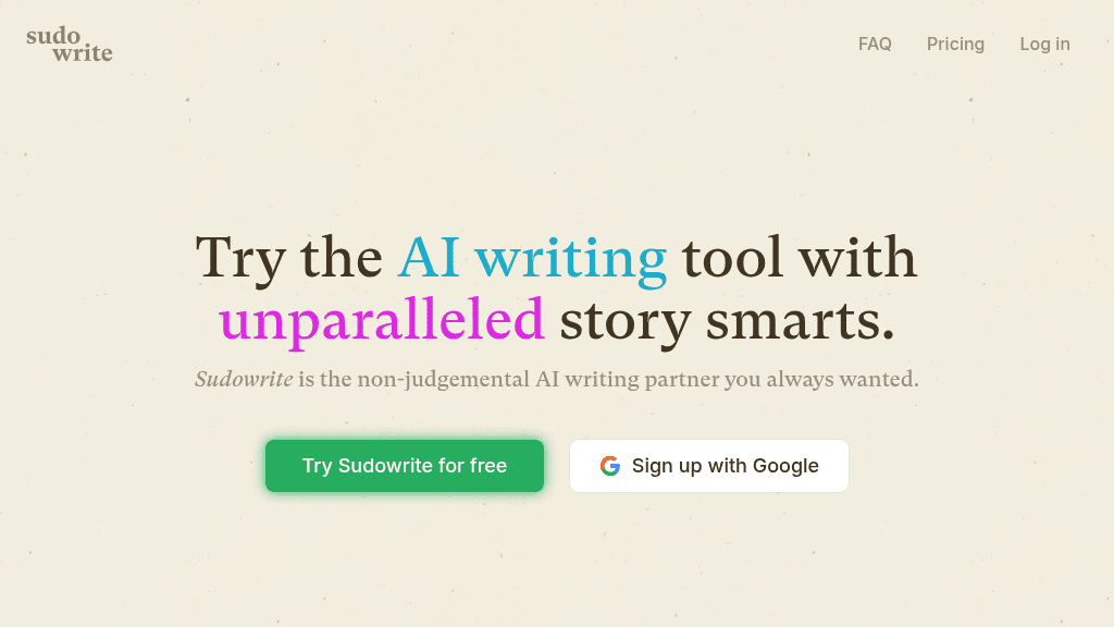 Sudowrite - Screenshot 2
