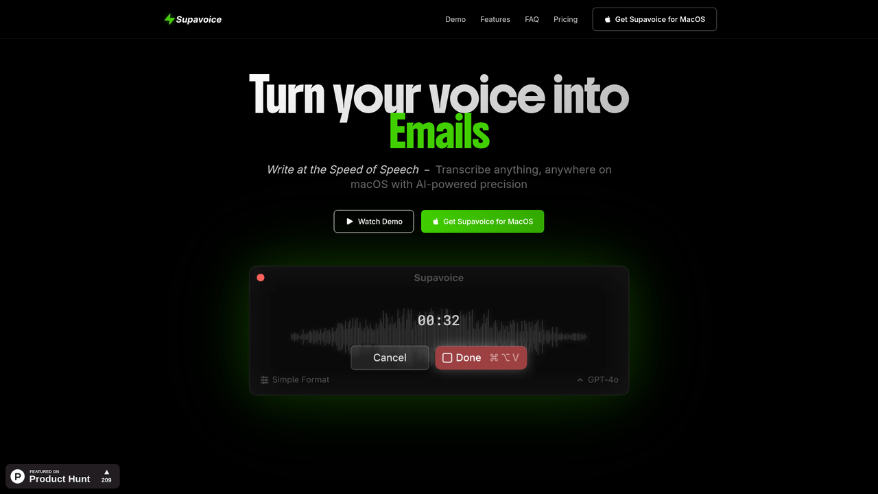 Supavoice - Screenshot 2