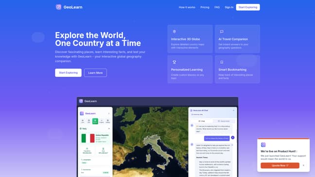 GeoLearn - Main Image