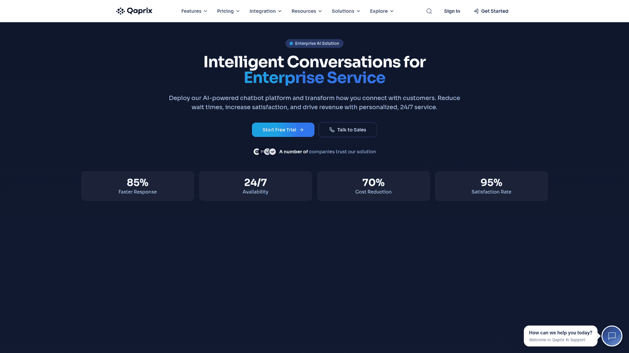Qaprix Intelligence - Screenshot 2
