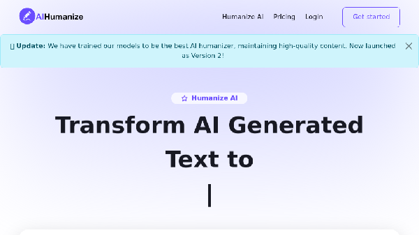 AI Humanizer - Main Image