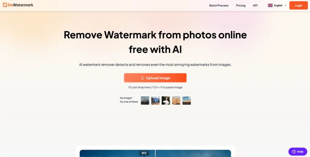 DeWatermark - Screenshot 2