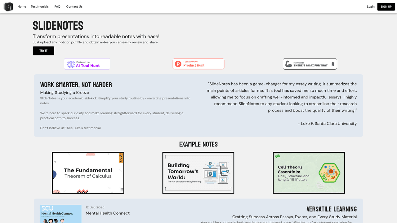 SlideNotes - Screenshot 2