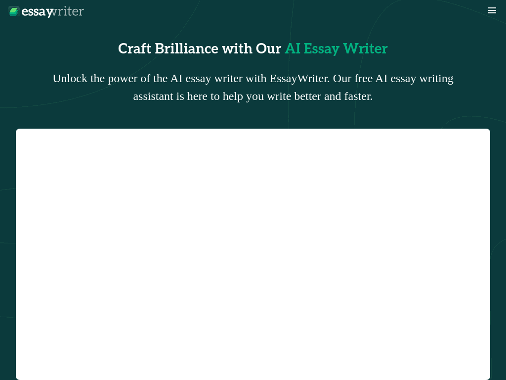 EssayWriter - Screenshot 2