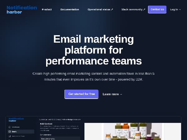 NotificationHarbor - Main Image