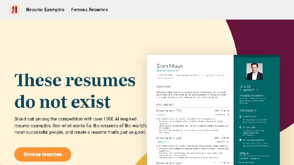 ThisResumeDoesNotExist - Main Image