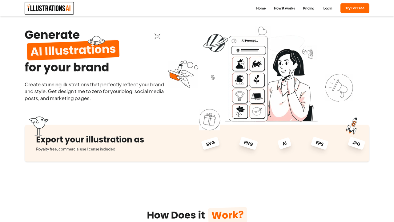 IllustrationsAI - Screenshot 2