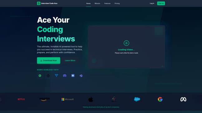 Interview Code Ace - Main Image