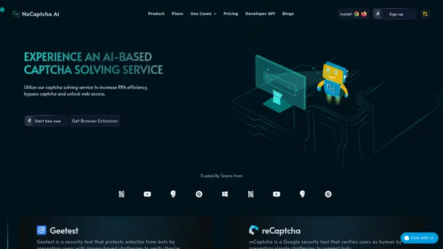 NoCaptcha Ai - Main Image