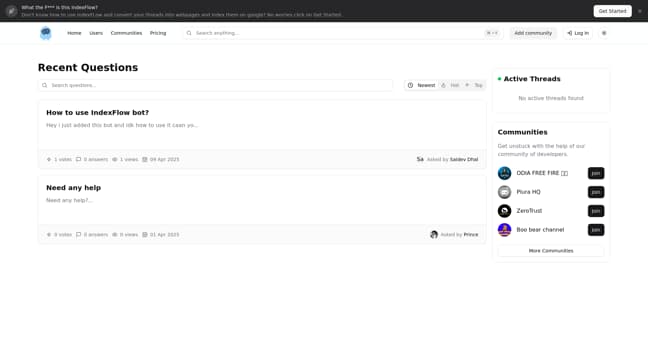 IndexFlow - Main Image