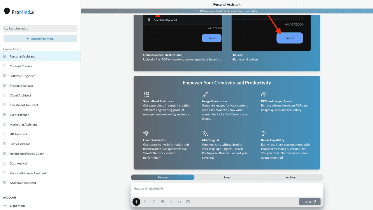 ProMind.ai - Screenshot 2