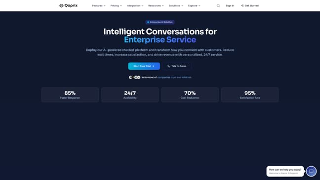Qaprix Intelligence - Main Image