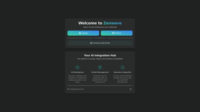 AppZennwave - Main Image