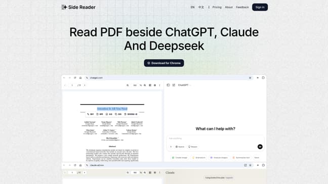 SideReader - Main Image