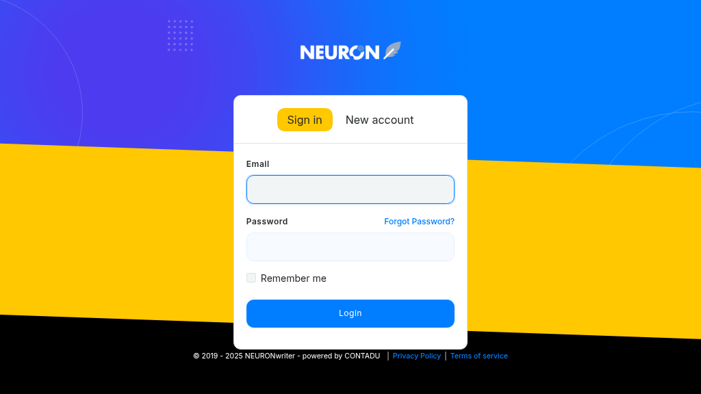NEURONwriter - Screenshot 2