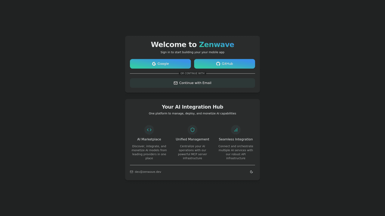 AppZennwave - Screenshot 2
