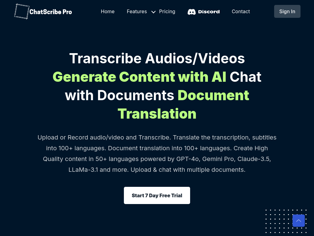 ChatScribe Pro - Screenshot 2