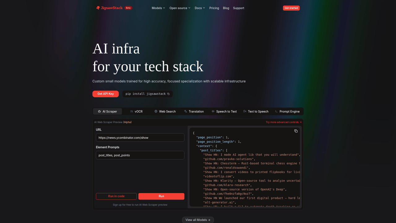 JigsawStack - Screenshot 2