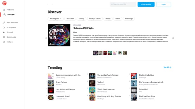 Play PocketCasts - Main Image