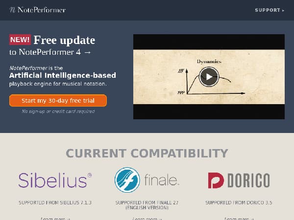 NotePerformer 4 - Main Image