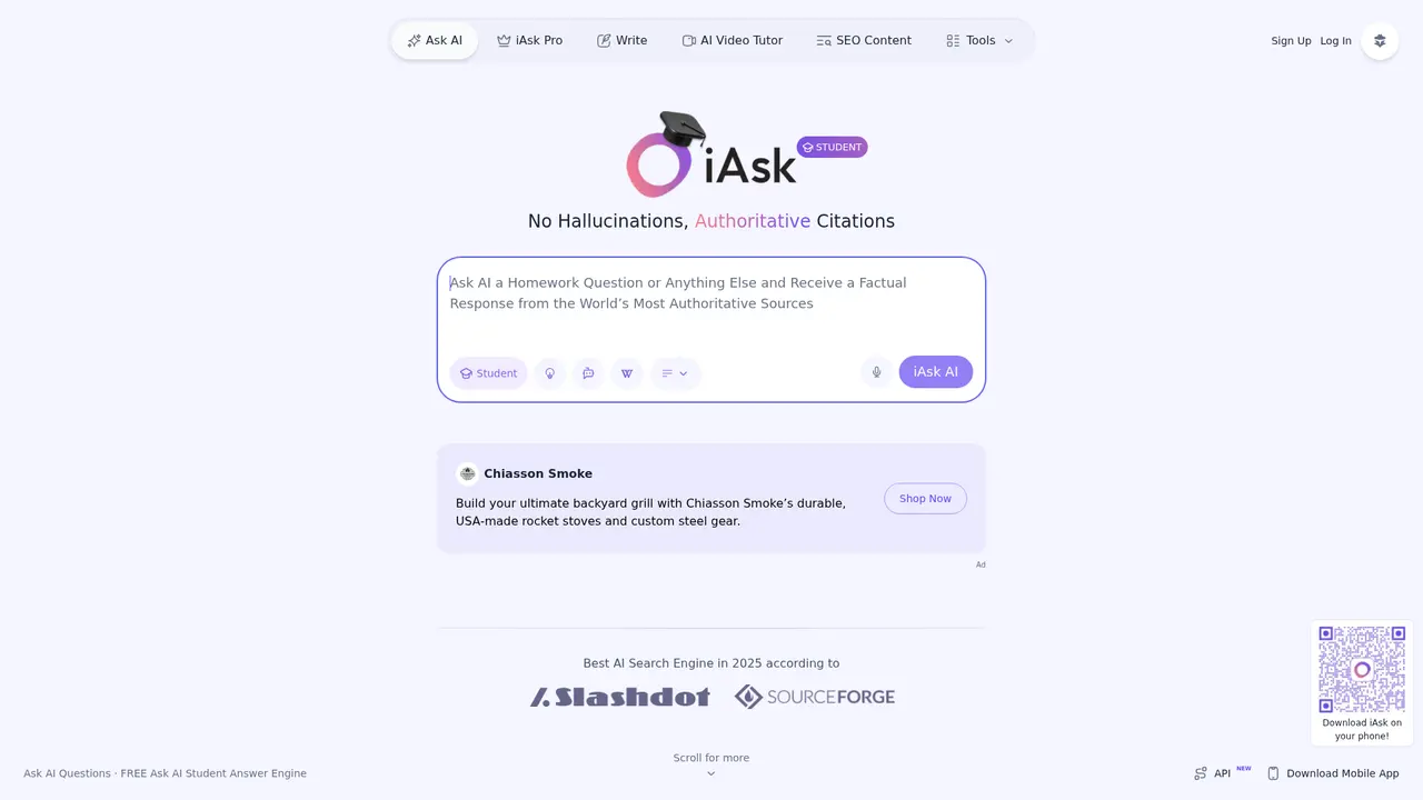 iAsk.Ai - Main Image
