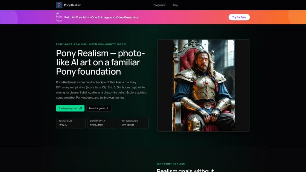 Pony Realism - Main Image