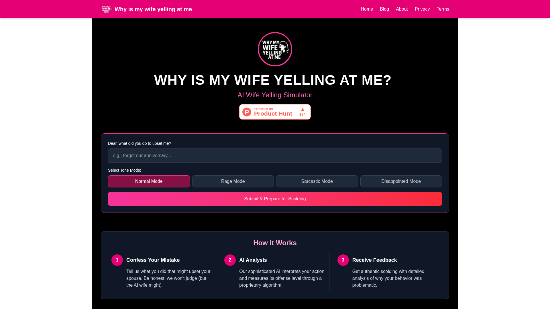 Why Is My Wife Yelling at Me - Main Image