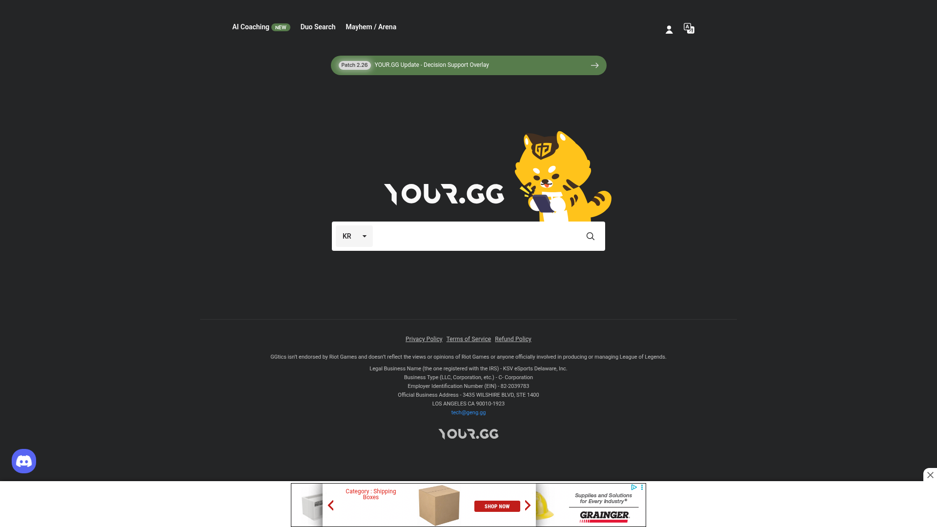 YOUR.GG - Main Image