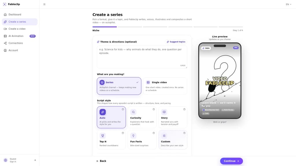 Fableclip - Screenshot 2