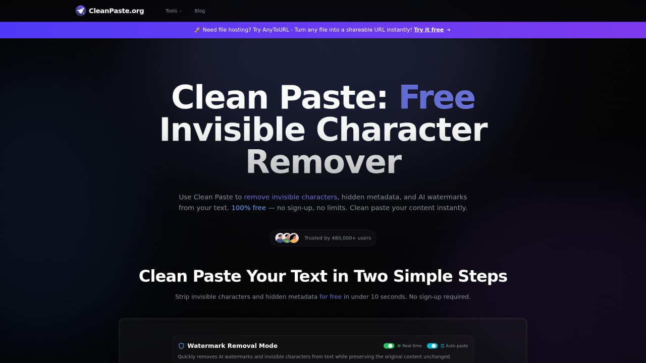 Clean Paste - Screenshot 2