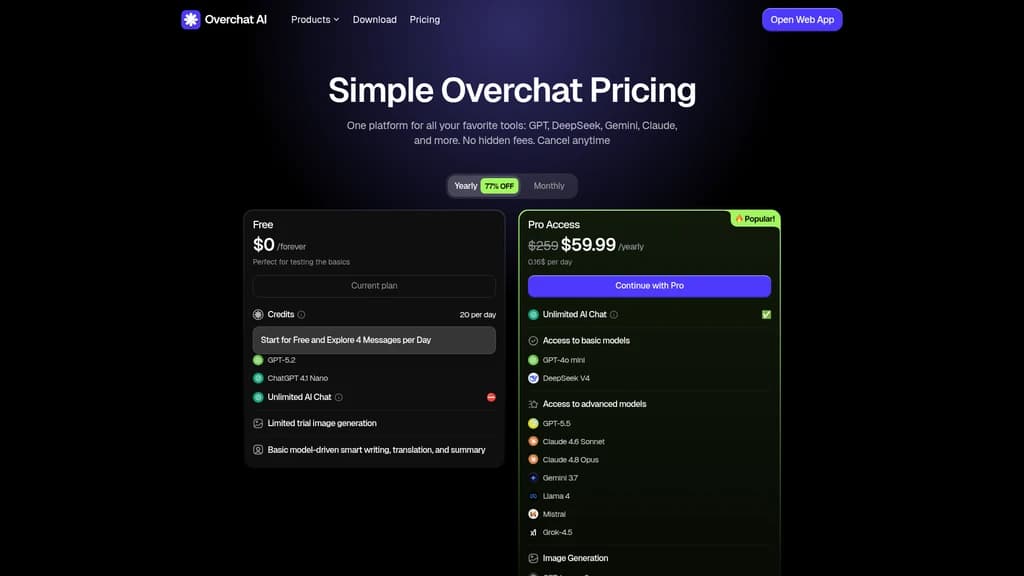 Overchat AI - Screenshot 2