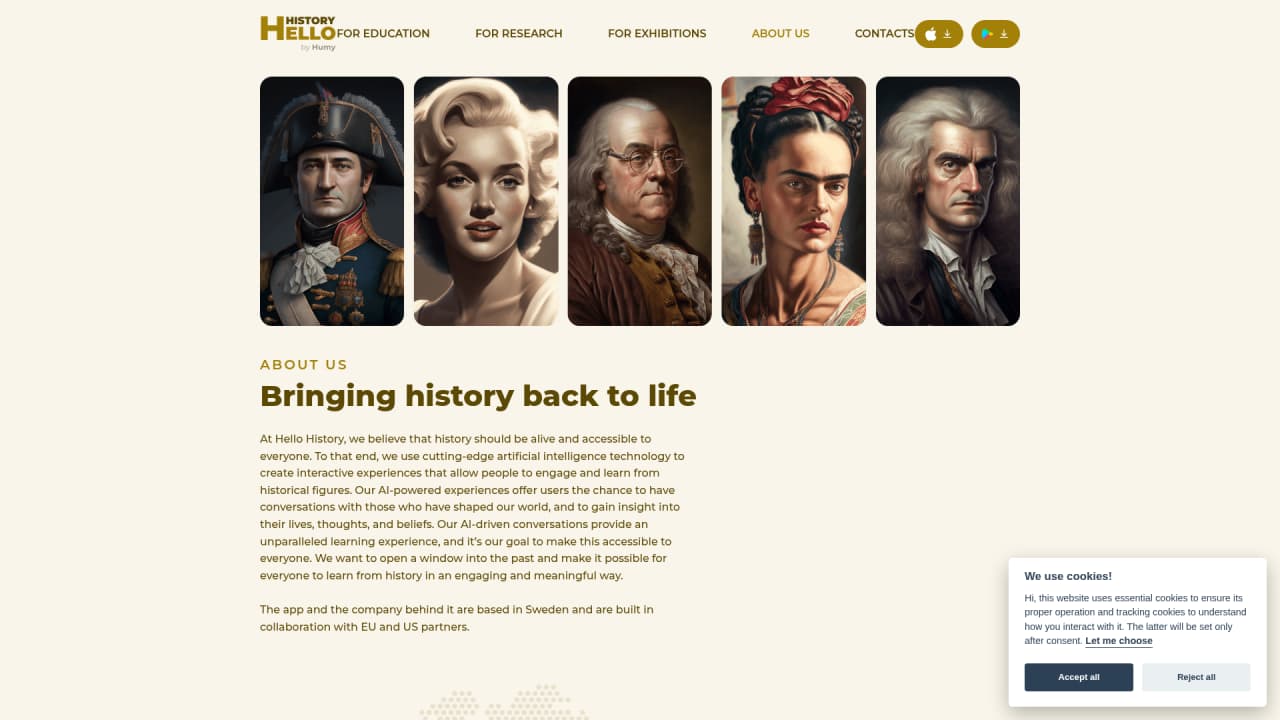 Hello History - Screenshot 2