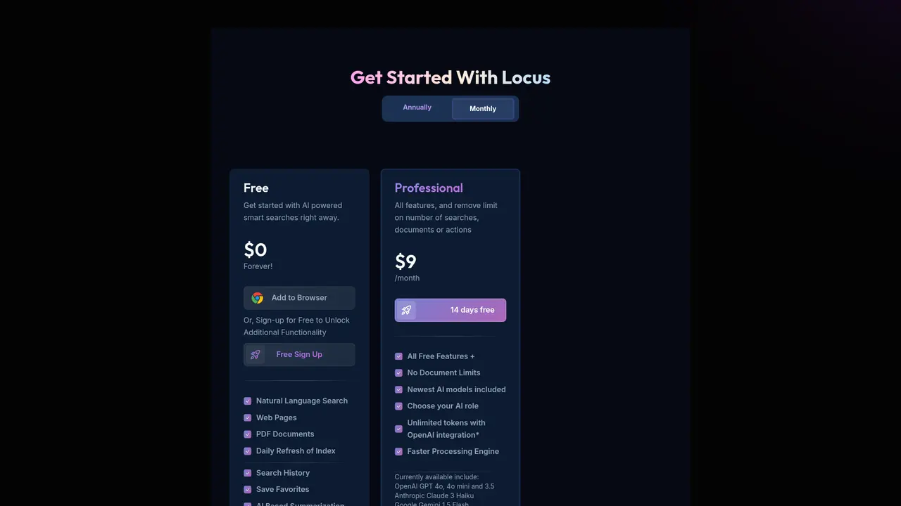 Locus - Screenshot 2