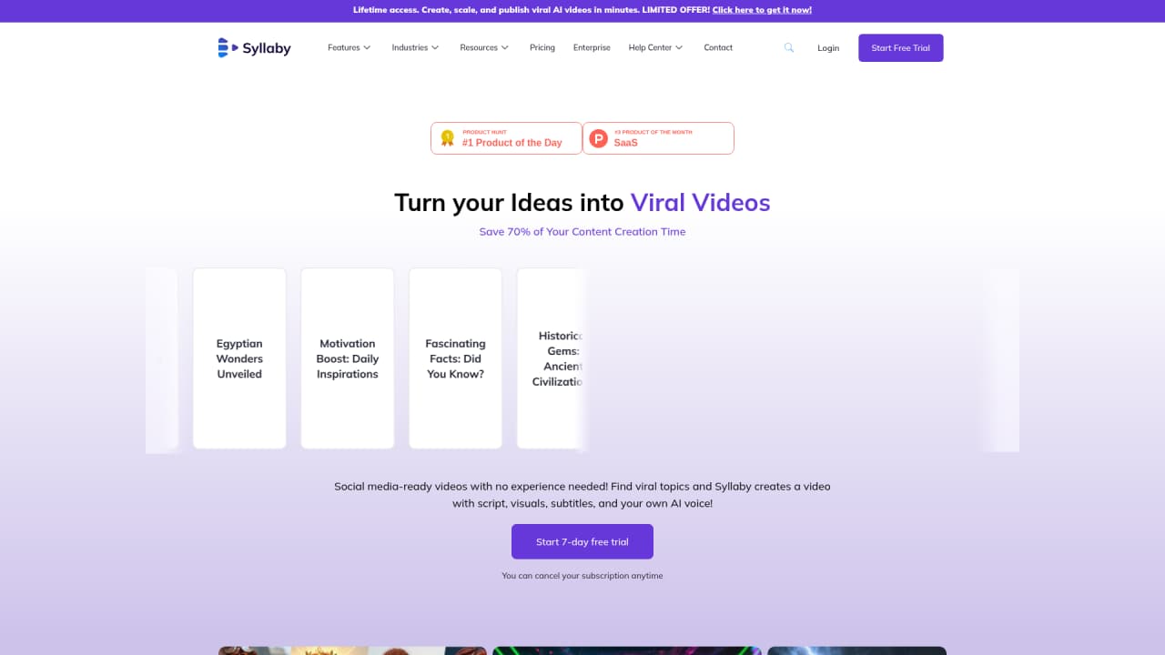 Syllaby.io - Main Image