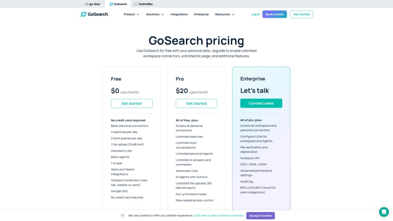 GoSearch - Screenshot 2