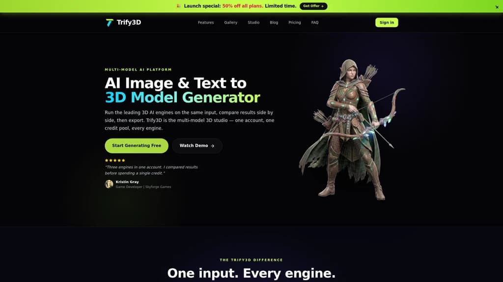 Trify3D - Main Image
