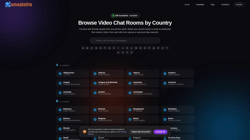 OmegleLite - Screenshot 2