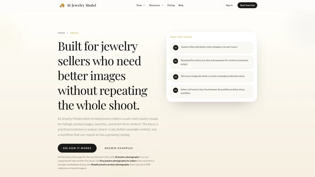 AI Jewelry Model - Screenshot 3