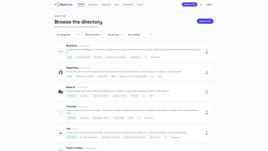 StackLedge - Screenshot 2