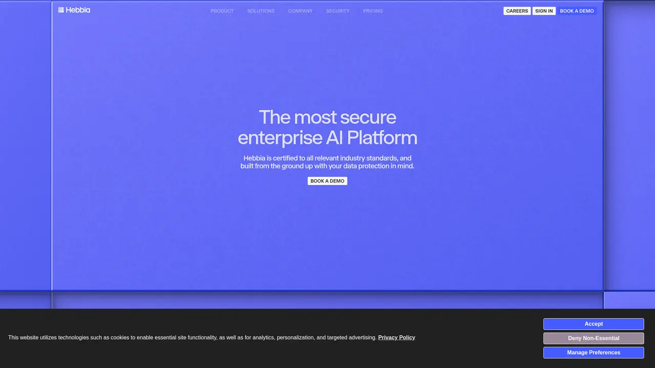 Hebbia - Screenshot 3
