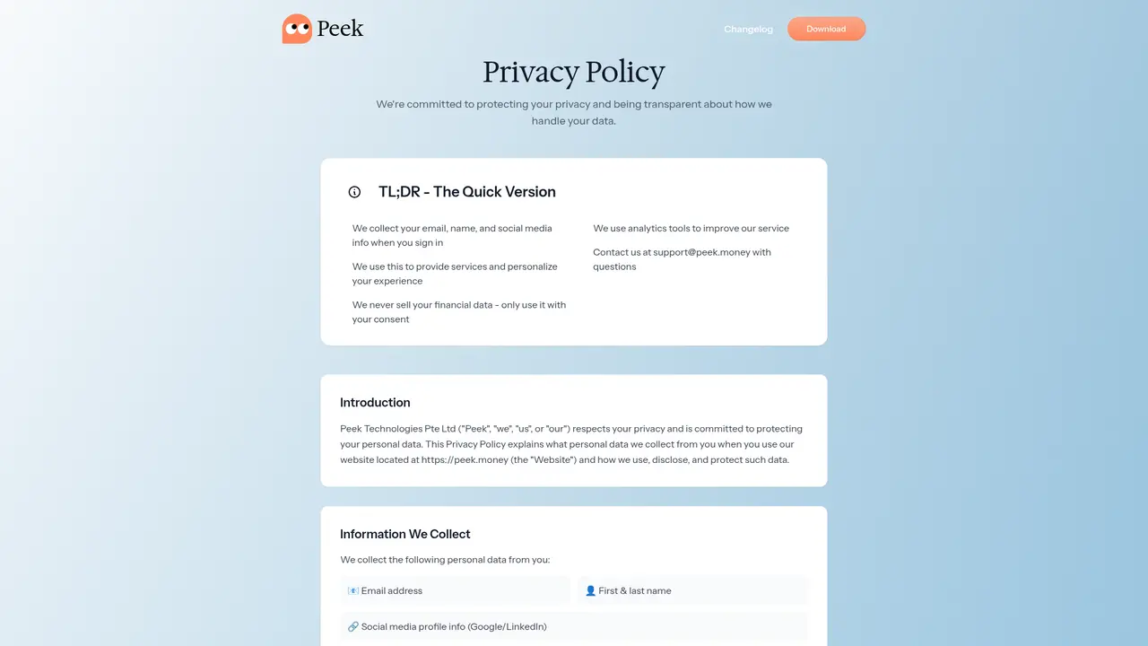 Peek - Screenshot 3
