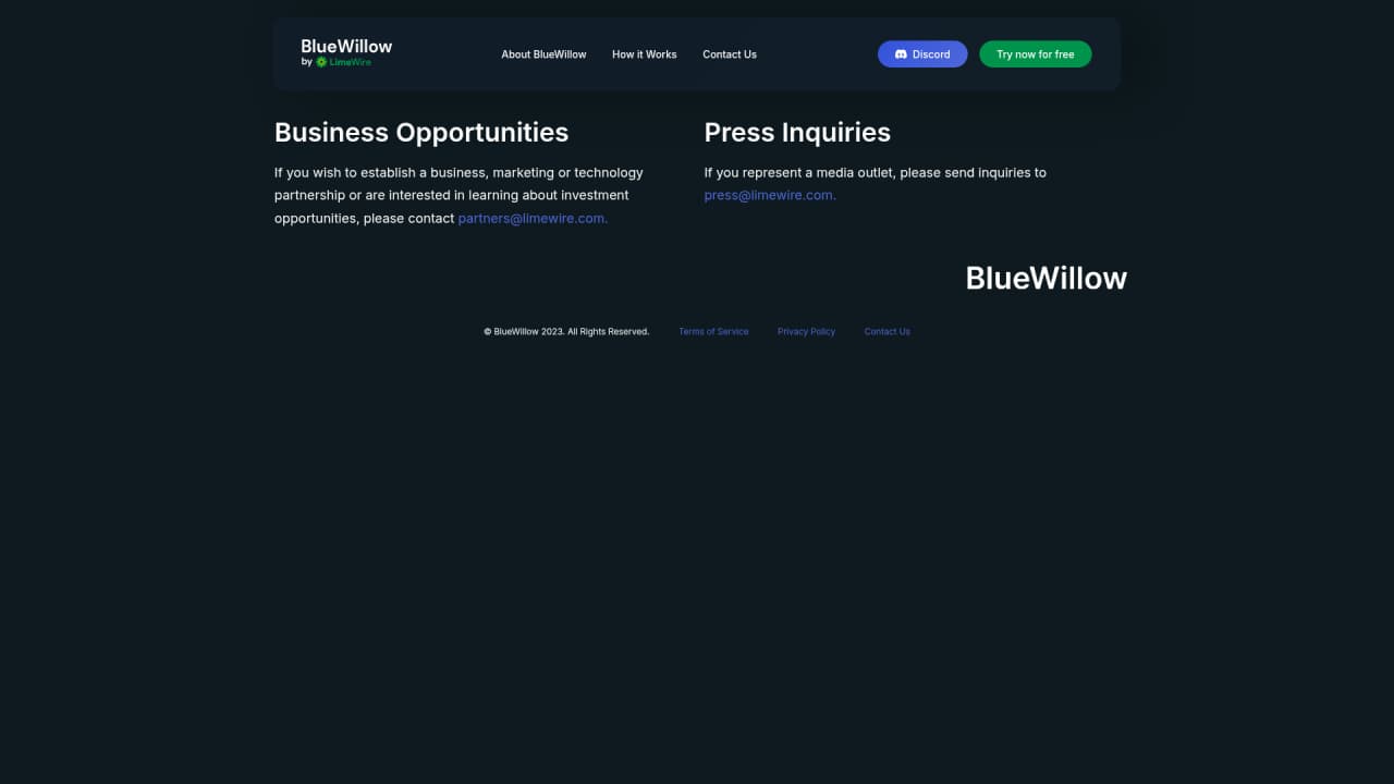 BlueWillow - Screenshot 3
