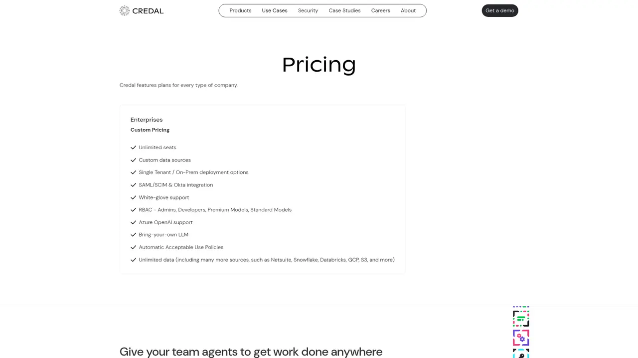 Credal - Screenshot 2