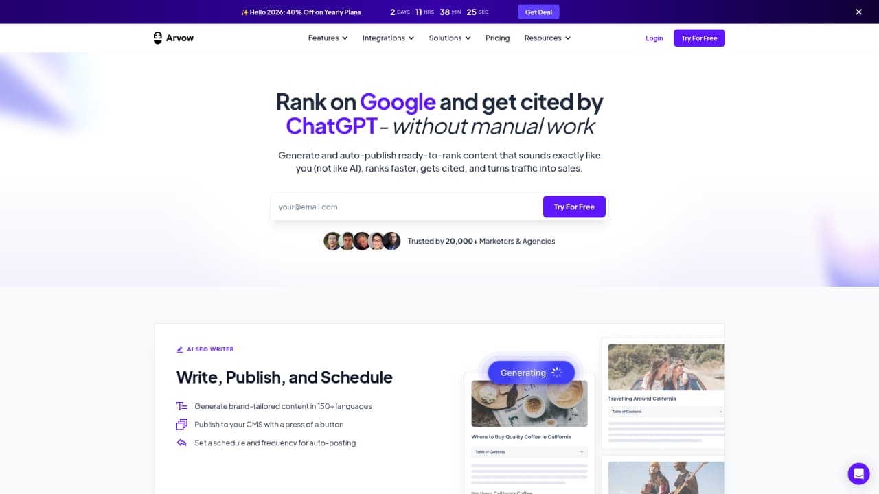 Arvow - Main Image