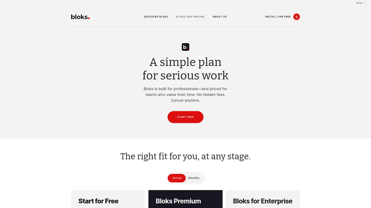 Bloks - Screenshot 2