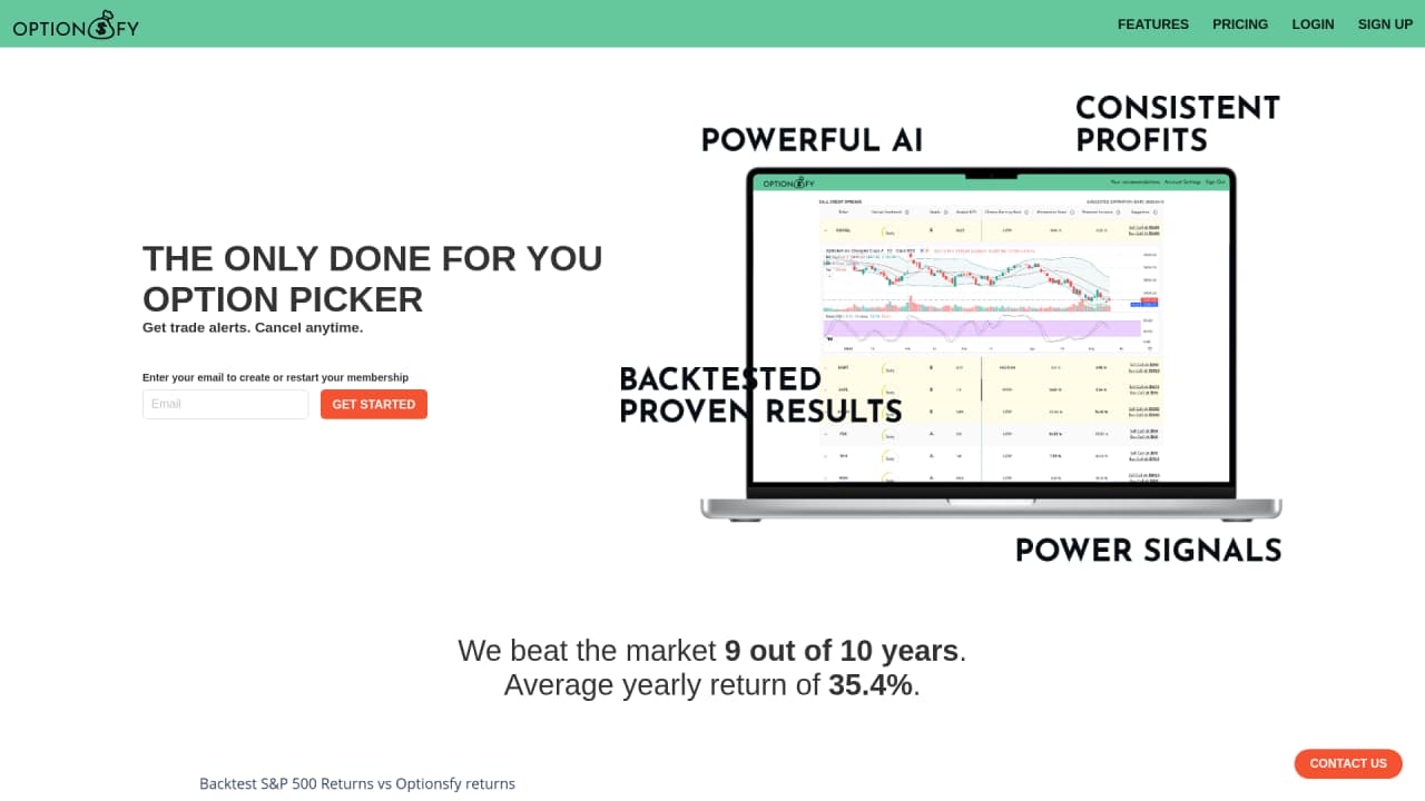 Optionsfy - Main Image