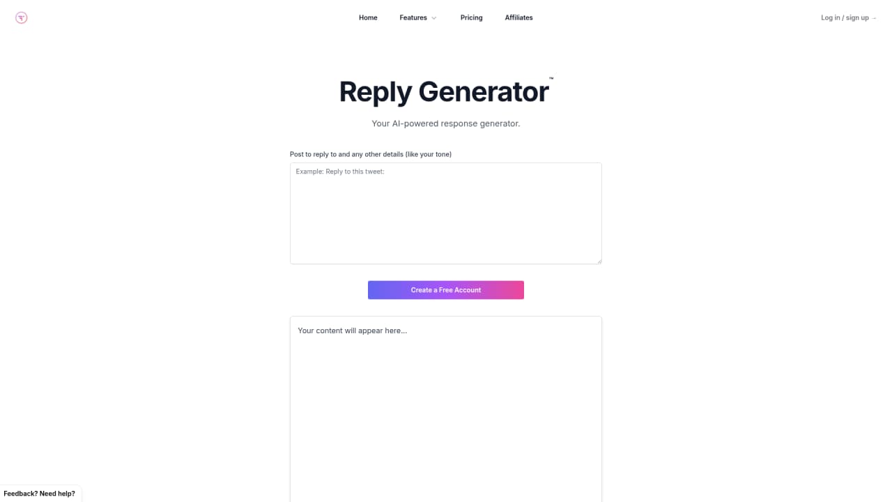 Tweet AI - Screenshot 3