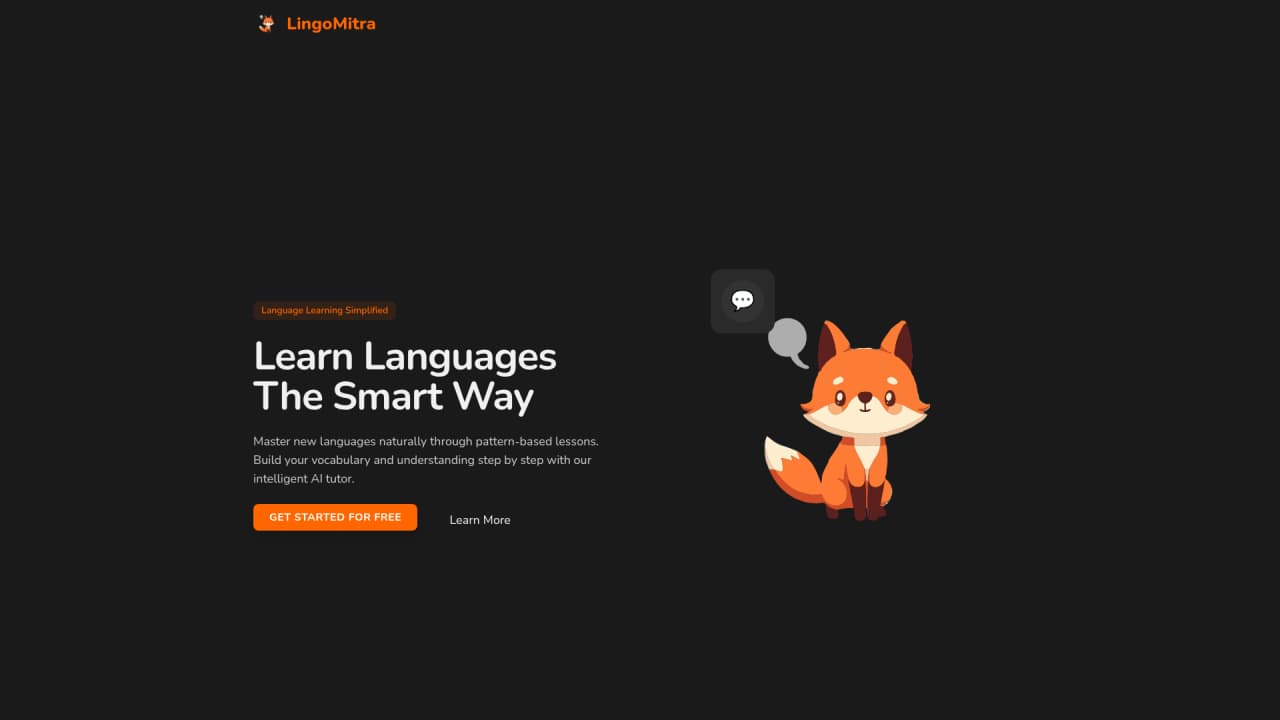 LingoMitra - Main Image